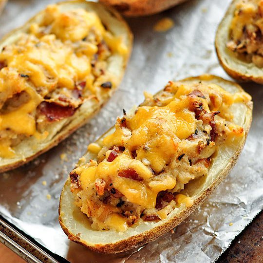 Baked Potato com Bacon